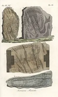 Inscriptions Prints: Runic inscriptions of the Vikings in Britain