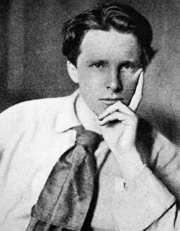 Photographic Collection: Rupert Brooke, c. 1915