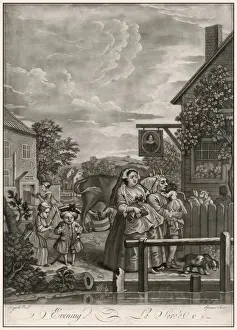Milking Prints: RURAL / HOGARTH / EVENING