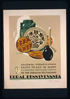 Exists Prints: Rural Pennsylvania Colonial Pennsylvania exists to-day in ma