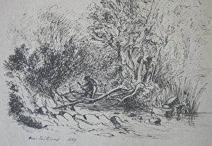 Chop Gallery: Rural scene near Swithland, Leicestershire