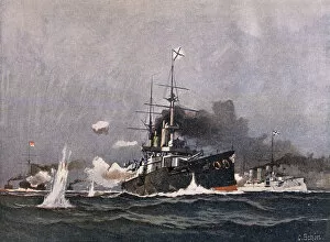Images Dated 22nd May 2018: RUS / JAP WAR / CRUISERS