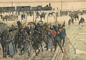 Manchuria Prints: Rus-Jap War / Rus Cavalry