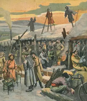 Entrenched Prints: Rus-Jap War / Trenches