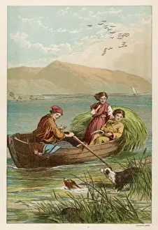 Rushes Prints: Rush Gatherers 1878