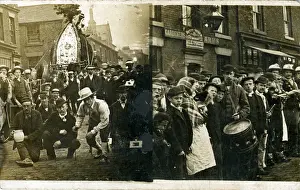 Oldham Prints: Rushbearing Procession - Middleton Road, Oldham, Lancashire