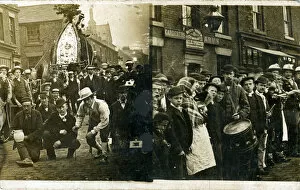 Prop Collection: Rushbearing Procession - Middleton Road, Oldham, Lancashire