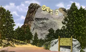 Rushmore Prints: Rushmore and Sign
