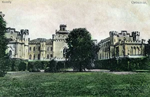 Slovakia Prints: Rusovce Mansion, Bratislava, Slovakia