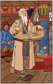 Images Dated 12th August 2019: Russia - Blind Gusli Player