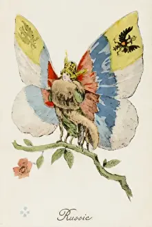 Russia as a butterfly