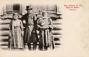 Countryfolk Prints: Russia - Family from Chelyabinsk, Chelyabinsk Oblast