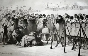 Welcoming Prints: Russia. Moscow. 1856. Ceremony to welcome the participants i