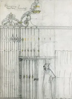 Benois Prints: RUSSIA. Moscow. Design by Alexander Benois for