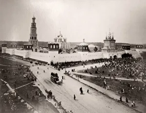 Russia Moscow Novodevichy Convent, Bogoroditse-Smolensky