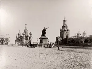 Russia - Red Square in Moscow - St Basils Cathedral, Kremlin