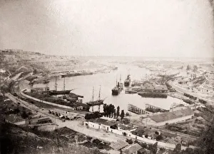 Orient Prints: Russia - Sevastopol Sebastopol inner harbour, Crimea Ukraine