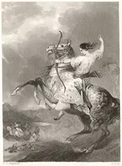 Horsewoman Prints: RUSSIA / TARTAR
