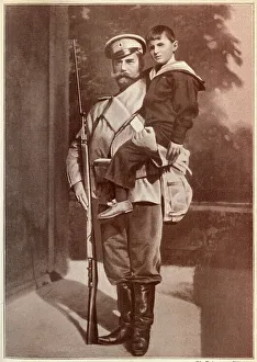 Russia - Tsar Nicholas II and the Tsarevich