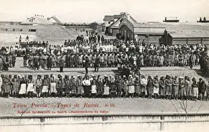 Fishwives Prints: Russia, Volga - Fisherfolk (1 / 2)