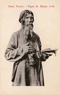 Alms Gallery: Russia - Wandering Russian Mystic begging for alms