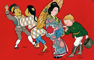 Kisses Prints: Russia woos Korea while Japan and China fight