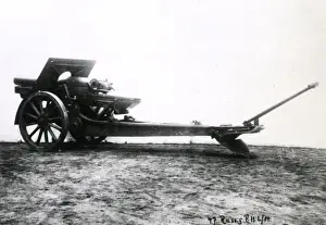 Russian 15cm Howitzer cannon, WW1