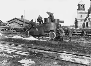 Russian armoured car
