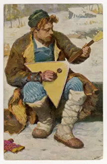 Wrapped Collection: Russian Balalaika Player