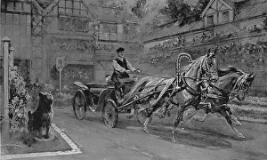 Russian Carriage Driving at Olympia, London, 1911