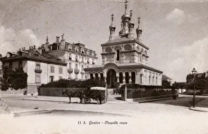 Images Dated 30th May 2018: Russian Chapel, Geneva, Switzerland