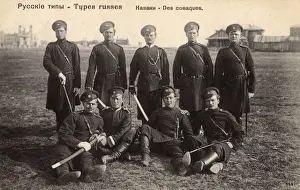 Cossacks Prints: Russian Cossack soldiers