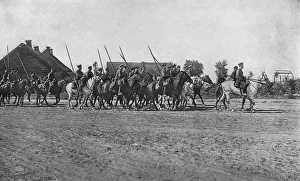 Images Dated 11th May 2017: Russian Cossack soldiers, Russia, WW1