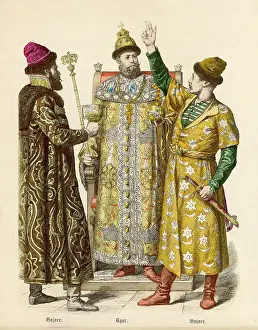 Russian Czar & Boyars