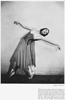 Notably Gallery: The Russian dancer Anchensky, a dancer in Paris