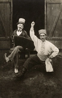Accompanying Gallery: Russian dancer and Musician