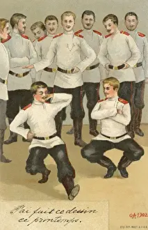Folk Prints: Russian Dancing