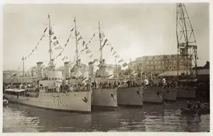 Battleships Prints: Six Russian destroyers, WW1