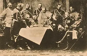 Delegation Prints: Top Russian Diplomatic Staff in Italy