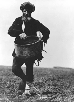 Agriculturalist Gallery: Russian Farmer Tending to his Land