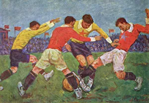 Soviet Collection: Russian Football Match