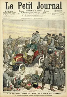 Kuropatkin Prints: Russian General in Car2