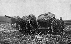 Images Dated 11th May 2017: Russian gunners at the eastern front, Russia, WW1