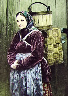 Russian herring seller pre-1900