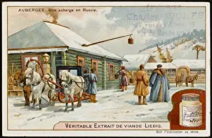 Wayside Prints: A Russian Inn