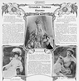 Prominent Prints: Russian Ladies