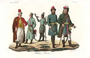Scimitar Prints: Russian military corps: Jaeger, Turk and Wallachian