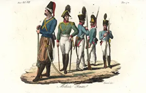 Russian military corps: Jannisary, cadet and infantry Russian military corps: Jannisary, cadet and infantry