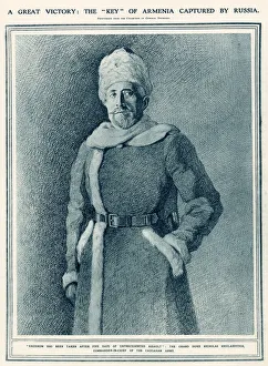 The Russian officer whose army captured the Turkish fortifications of Erzerum, in Armenia The Russian officer whose army captured the Turkish fortifications of Erzerum, in Armenia