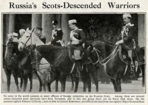Russian officers of Scots descent, WW1